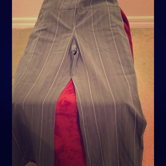 New York & Company Pants - New York & Company‎ Gray Pinstripe Pants EUC